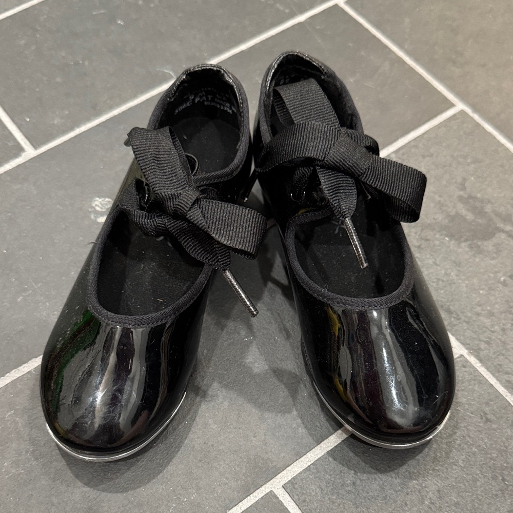 Classic Black Kids Shoes capezio tap shoe